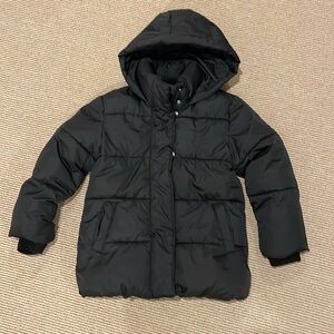 Gap size small black winter coat